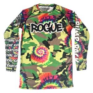 Supernatural Survival Gear Rash Guard Camo Men's L Long Sleeve Rogue $60